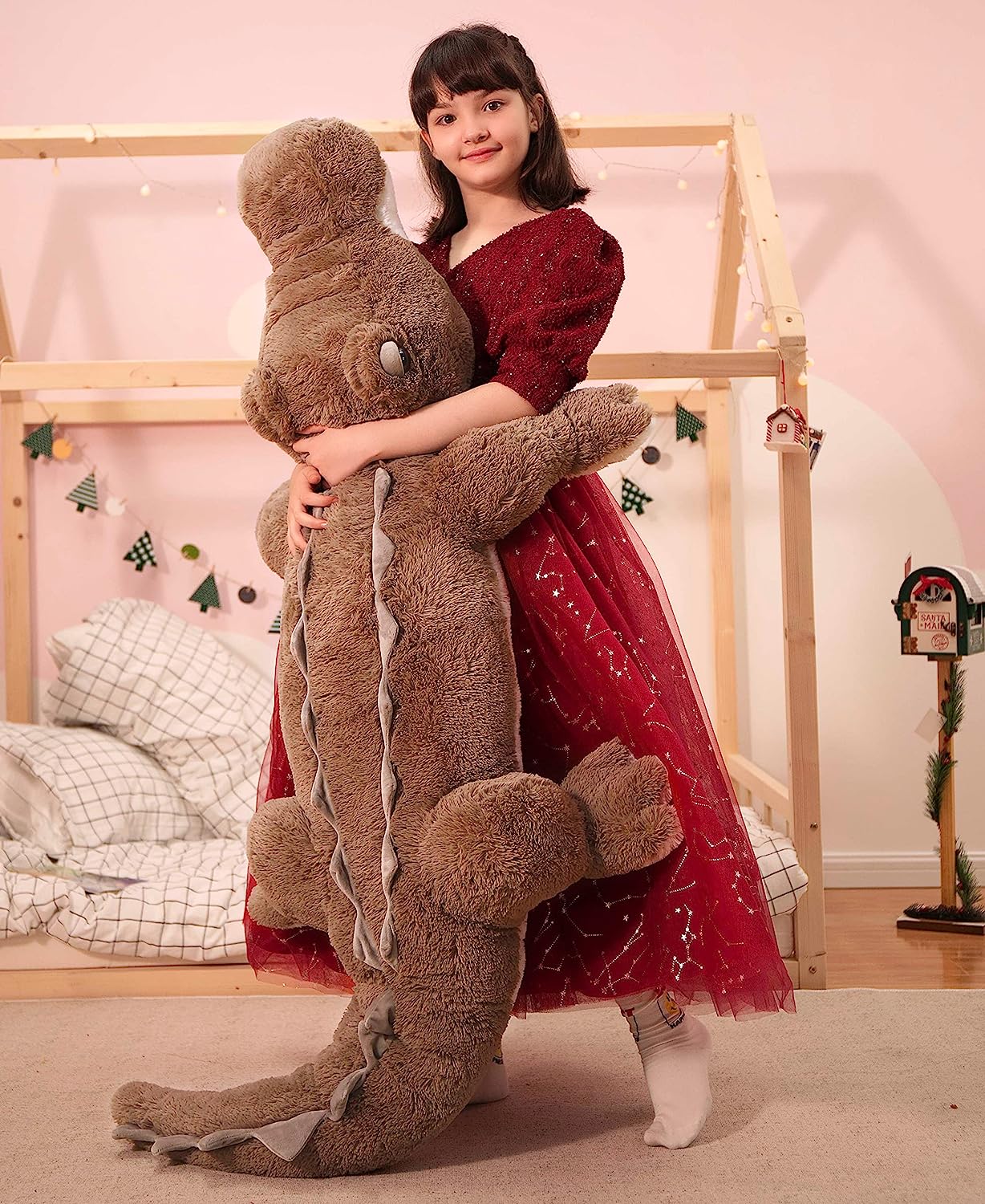 Giant Alligator Stuffed Toy, 67 Inches