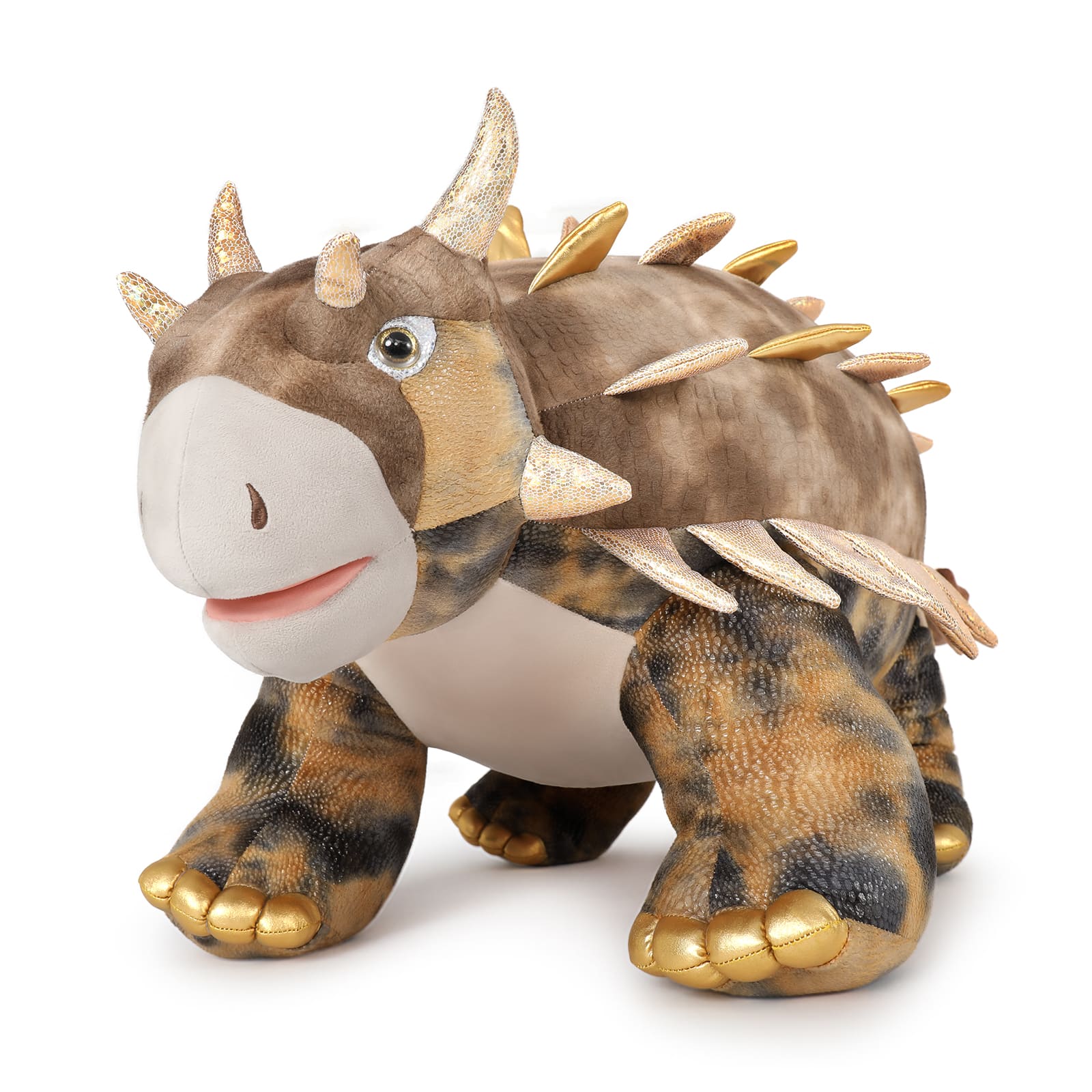 47-Inch Giant Ankylosaurus Dinosaur Plush Toy Stuffed Animal