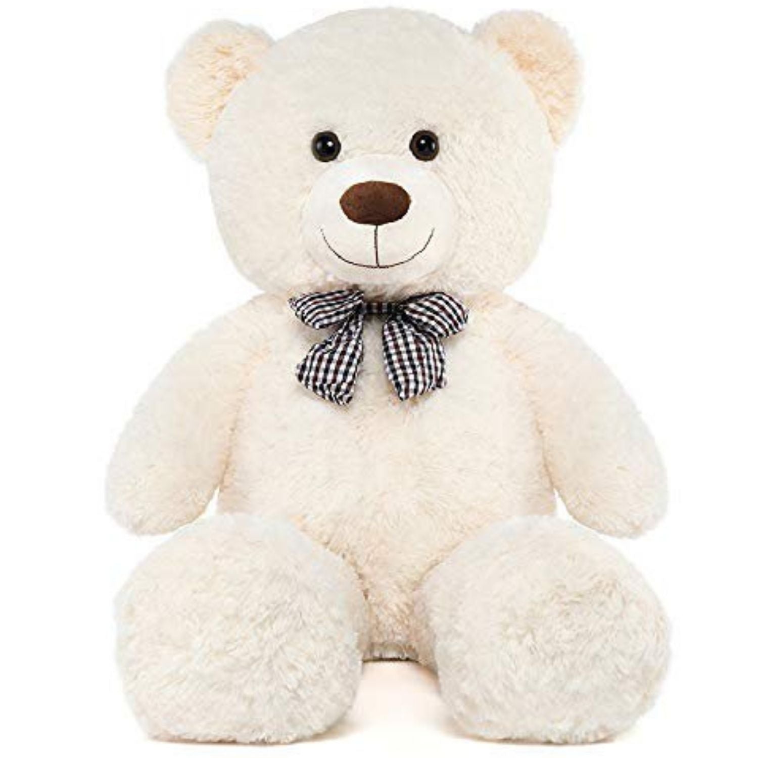 Giant Teddy Bear Stuffed Toy, Beige, 39/47/55/59 Inches