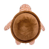 Reddish Brown Turtle Plush Toy Ocean Stuffed Animal 35 Inch