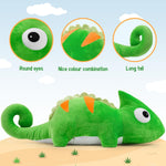 Giant Chameleon Stuffed Toy, 39 Inches