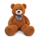 Riesiges Teddybär-Plüschtier, Dunkelbraun, 47 Zoll