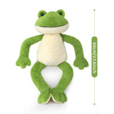 24 Inch Frog Plush Toy Stuffed Animal Pink Green Available