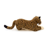 Giant Cheetah Plush Toy Realistic Jungle Stuffed Animal 53.15 Inch