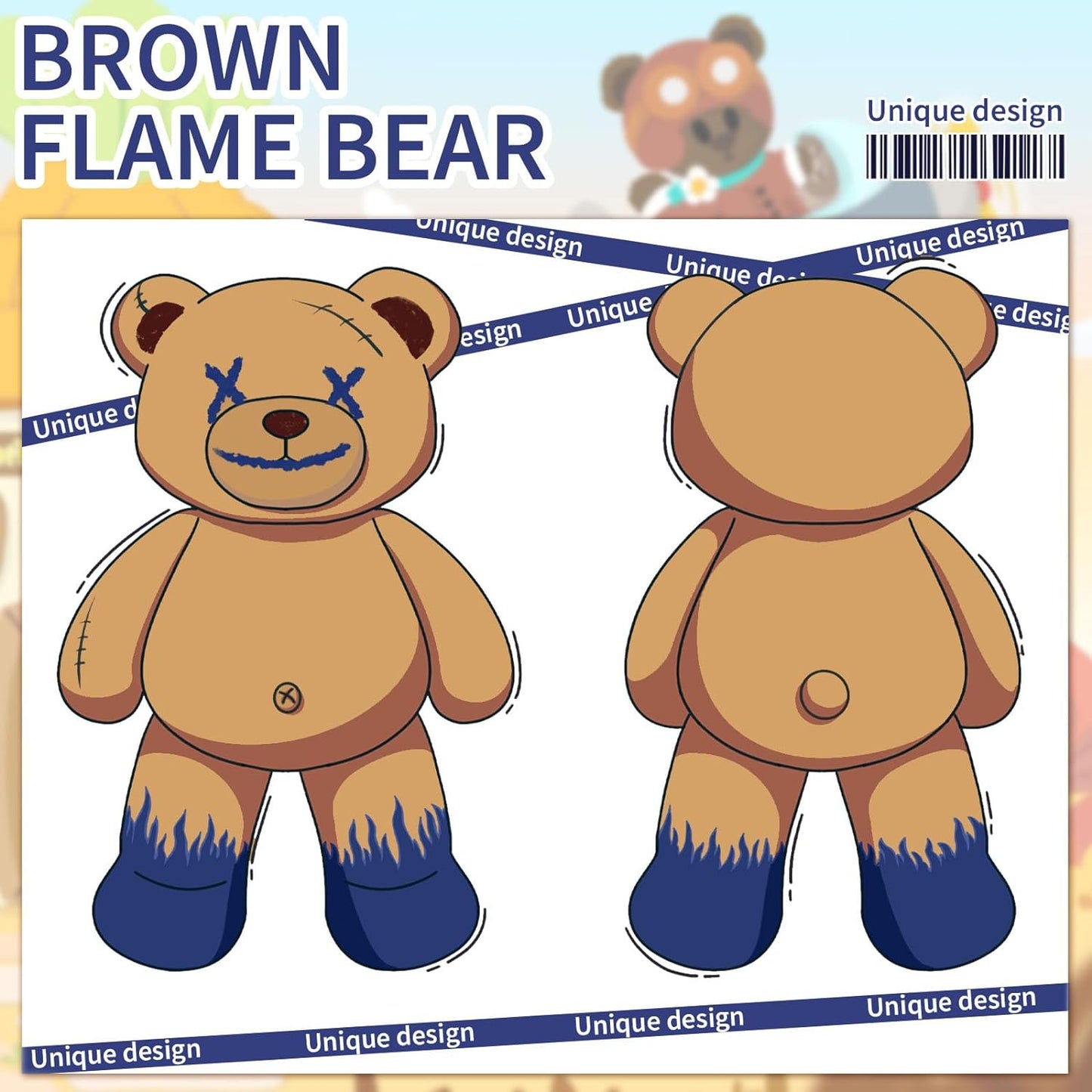 MorisMos Stuffed Animals - Giant Dark Brown Teddy Bear Plush Toys - 47 Inches Unique Teddy Bear Plush Dolls - Valentine's Day Teddy Bears&Gifts for Boyfriend/Girlfriend - ' We Can Bearly Wait' Teddy Bear Theme Baby Shower Decor Ideas - Gender Reveal Party Teddy Bear Decorations -Birthday/Christmas/Graduation Gift for friends - Romantic Anniversary Gift for Wife/Husband