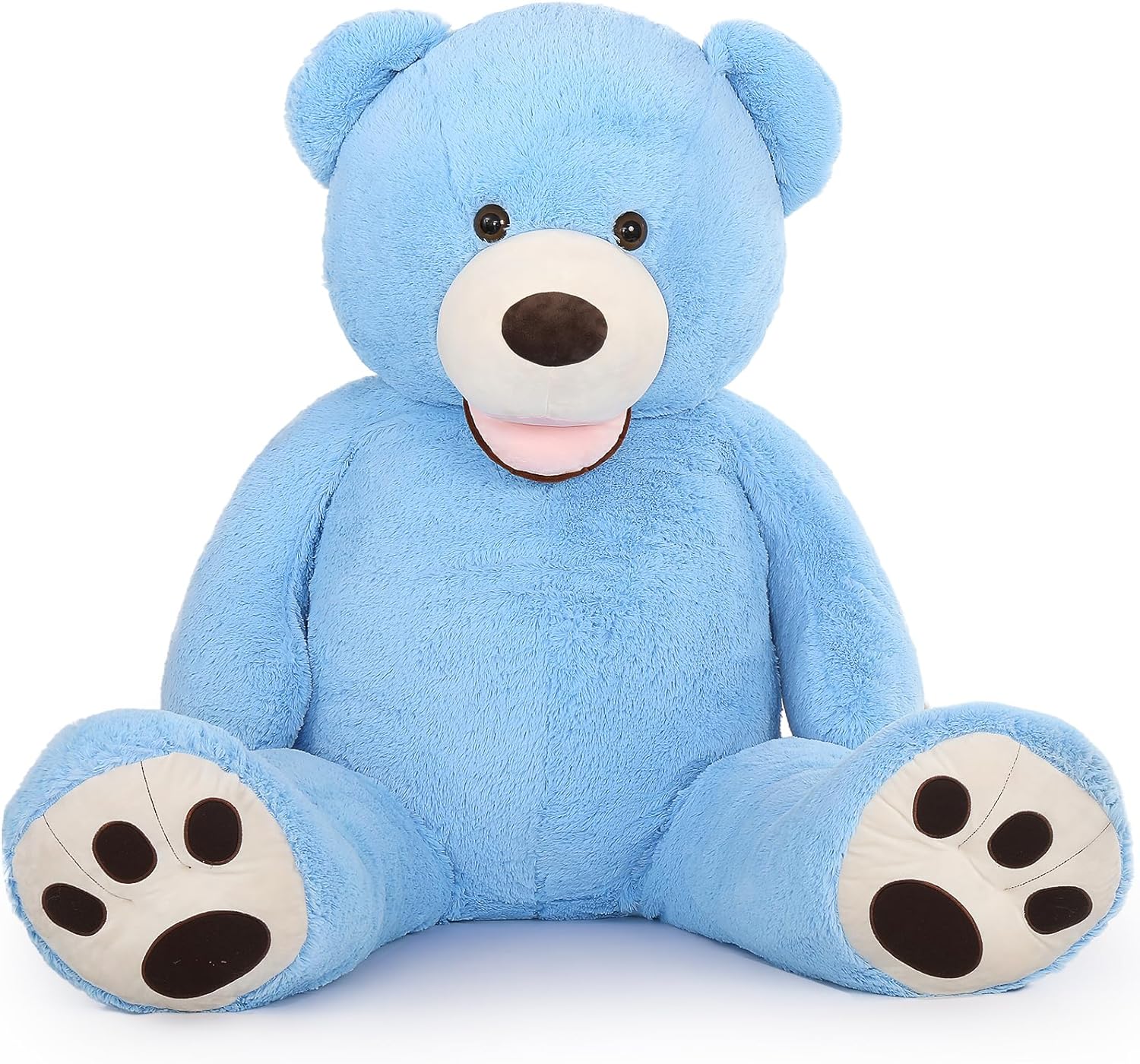 Smile Teddy Bear Plush Toy, Multicolor, 39/51/59/71 Inches