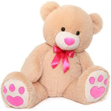 Valentine's Day Teddy Bear Stuffed Animals - Big 36 Inches Teddy Bear Plush Toys - Valentine's Day Gift for Girlfriend/Boyfriend - Fluffly Cuddly Plushy Fluffy Toy - Cute Teddy Bear Plush Pillows for Kids - Christmas/Birthday Gift for Children/Teens/Adults - Romantic Anniversary Gift for Wife/Husband - Wedding Gift Ideas for Friends - Free Shipping