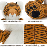Momma & Baby Tiger Stuffed Animal Set 39 Inch Plush Tiger Toys