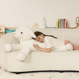 White Sheep Stuffed Animal 43" Giant Sheep Plush Body Pillow