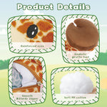 Giraffe Plush Toys Jungle Stuffed Animals, 18 Inches