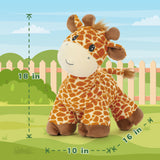 Giraffe Plush Toys Jungle Stuffed Animals, 18 Inches