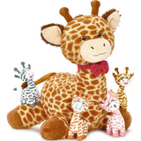 Giraffe Plush Toys Safari Stuffed Animals, 19.6 Inches
