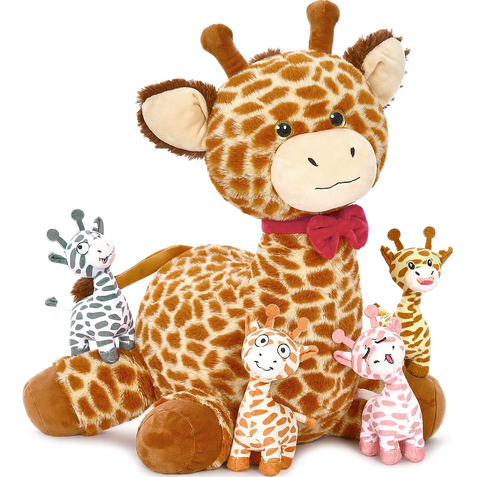 Giraffe Plush Toys Safari Stuffed Animals, 19.6 Inches