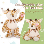 Giraffe Plush Toys - Giraffe Stuffed Animals 24 Inches - Jungle/Safari Stuffed Animals - Hide and Seek Play Toys - Cute Cartoon Plush Pillows for Kids - Christmas/Birthday/Baby Shower/Valentine's Day/Thanksgiving Gift For Teens Kids Adults