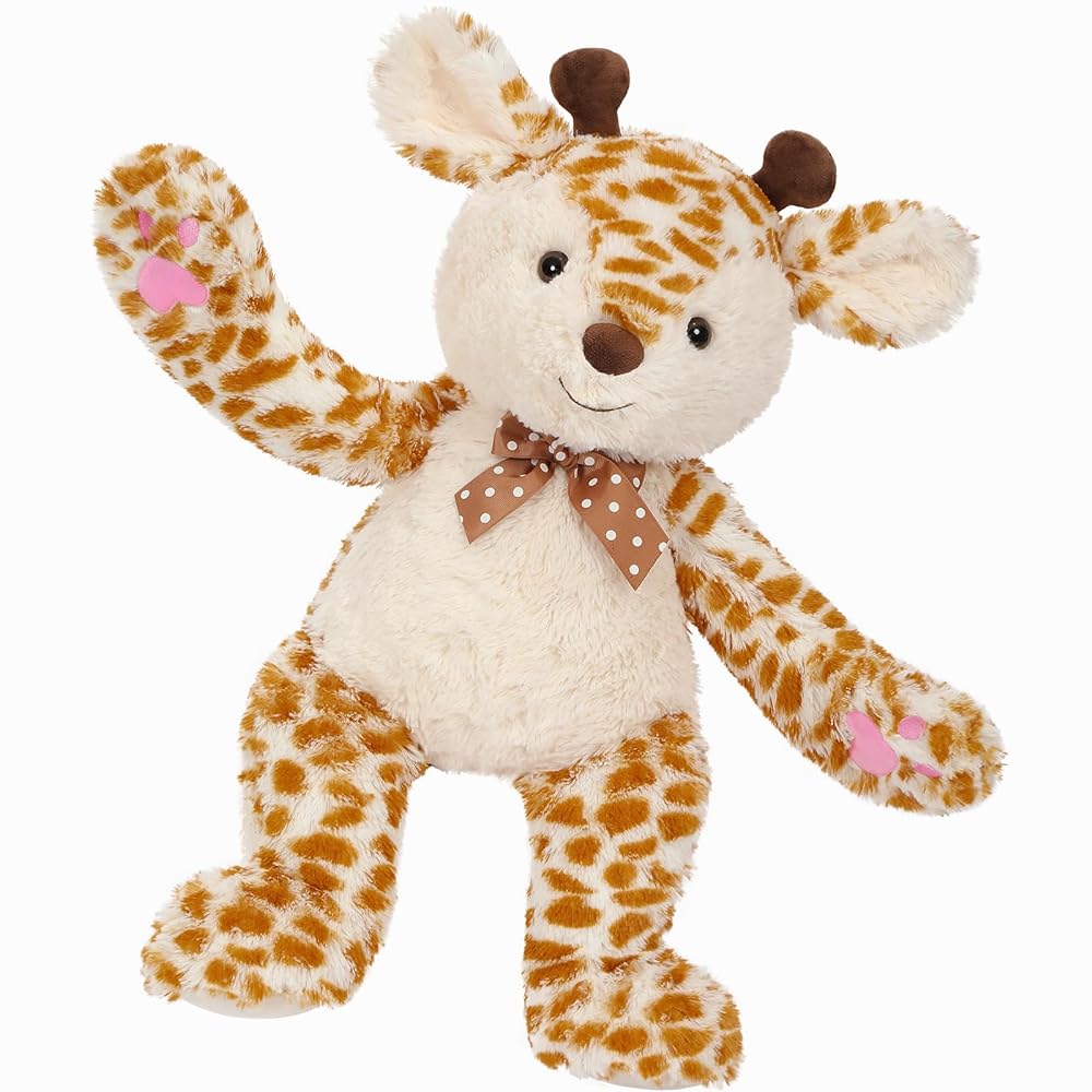 Giraffe Plush Toys - Giraffe Stuffed Animals 24 Inches - Jungle/Safari Stuffed Animals - Hide and Seek Play Toys - Cute Cartoon Plush Pillows for Kids - Christmas/Birthday/Baby Shower/Valentine's Day/Thanksgiving Gift For Teens Kids Adults