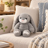 Embroidered Plush Bunny Personalised Custom Stuffed Bunny First Easter Gift