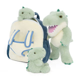 Dinosaur Plush Backpack with Two Mini Dinosaur Toys