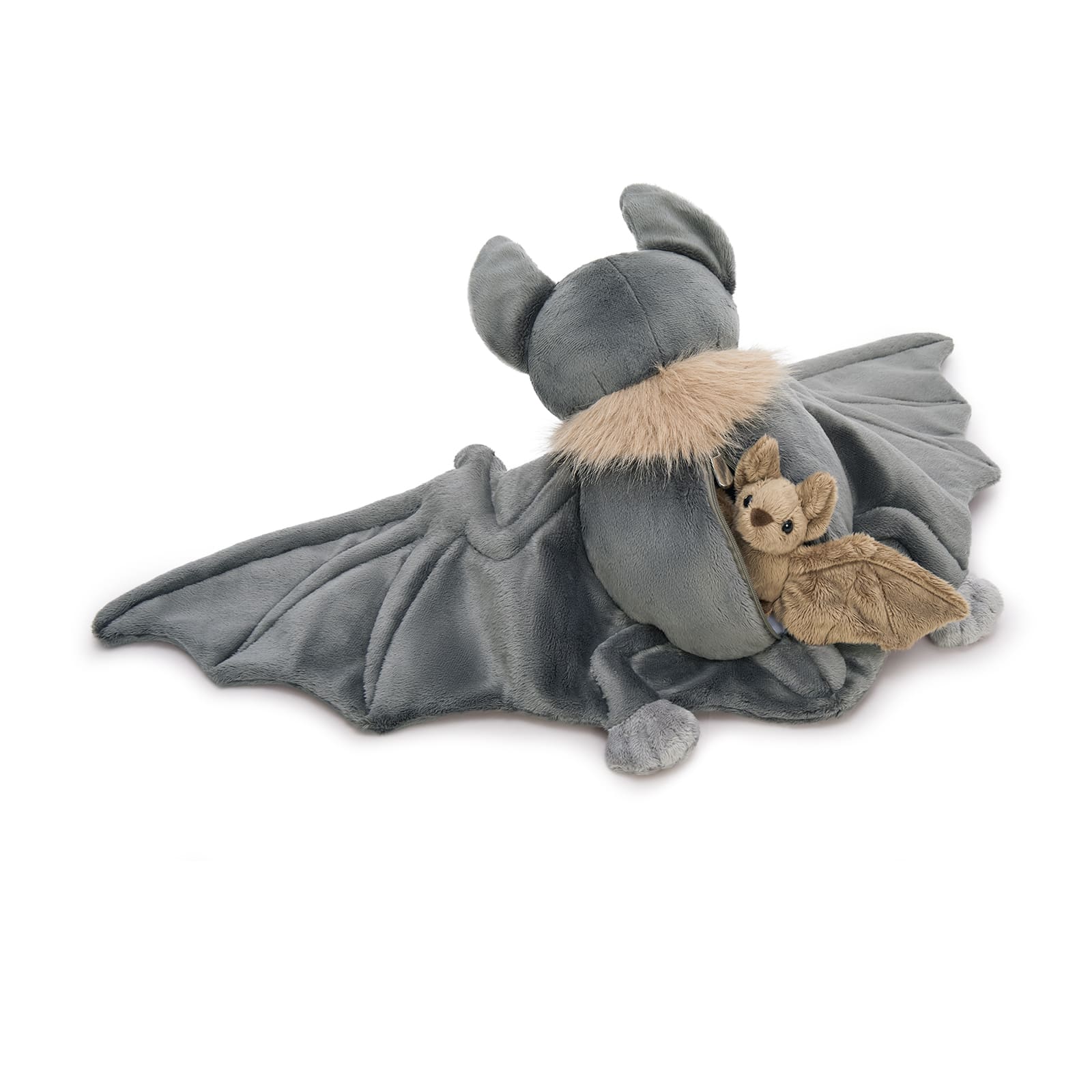 Lifelike Bat Stuffed Animals Halloween Plush Toys, 31.5 Inches