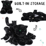 Black Cat Plush Toy Set, 20.4 Inches - MorisMos Stuffed Animals