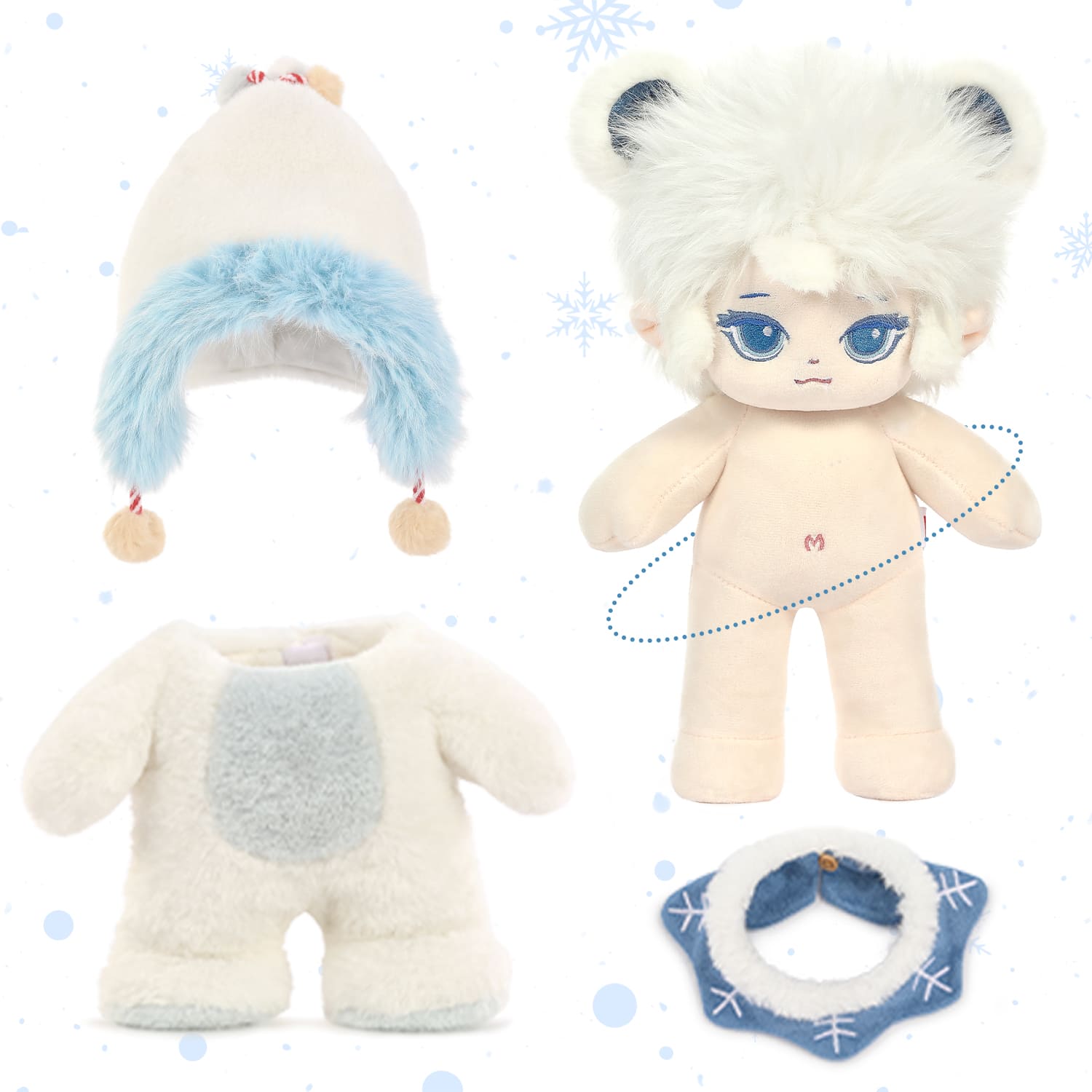 Extreme Region Elf - Noora Handmade Doll, 13 Inches