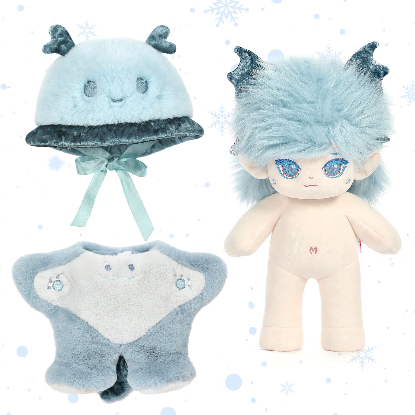 Deep Sea Messenger Elf - Noora Handmade Doll, 13 Inches - Free Shipping