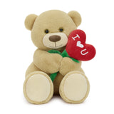 ' I Love You ' Brown Teddy Bear Plush Toy Valentine Gift