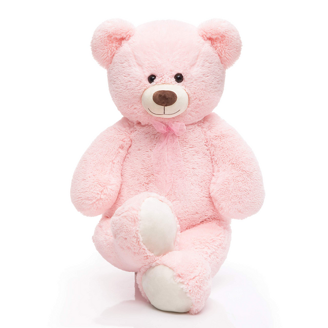 MorisMos Giant Teddy Bear 35.4'' Giant Stuffed Animal Big Bear Plush Toy