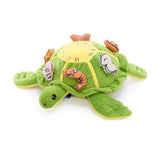 Montessori Sensory Turtle Plush Toy Busy Board Learning Toy