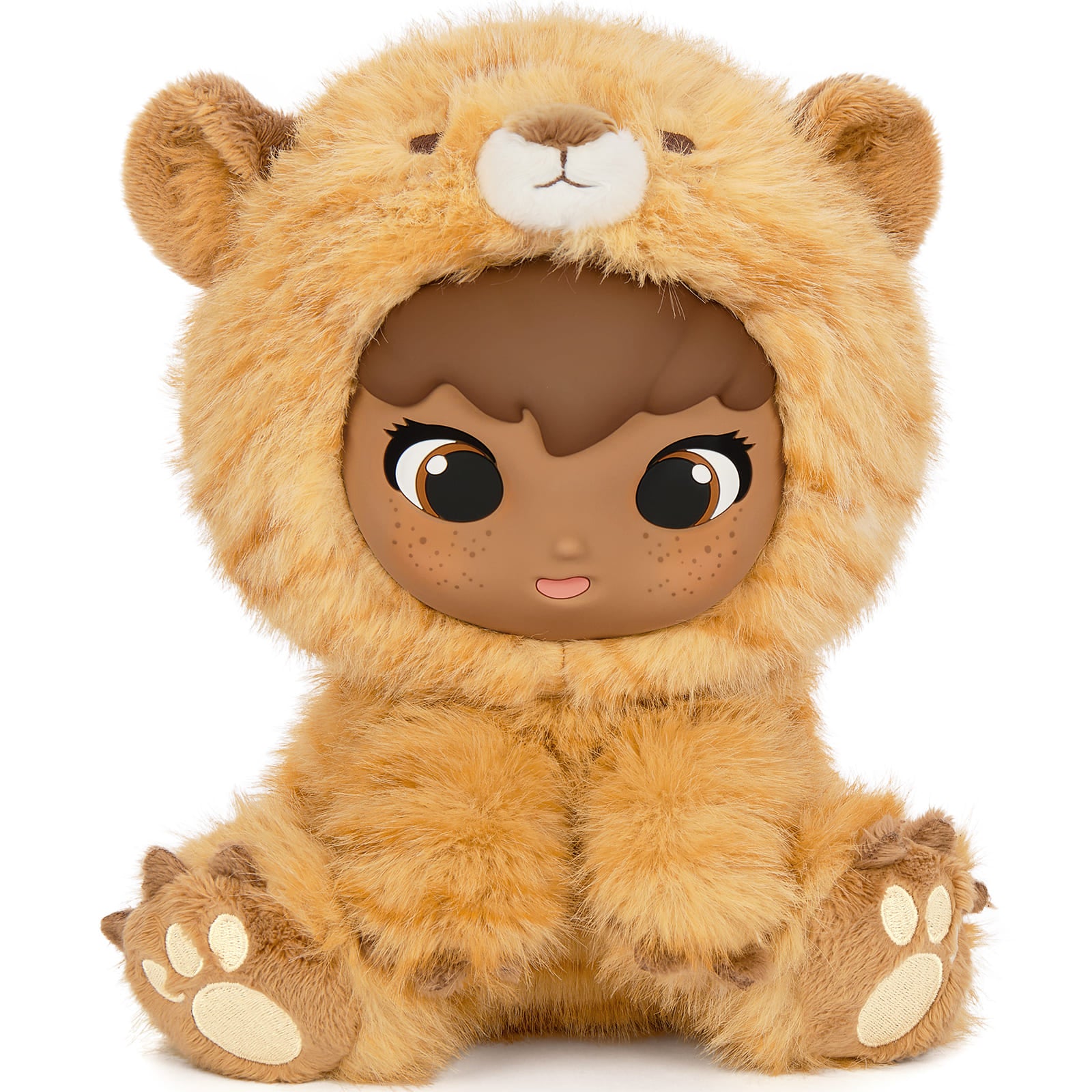 African American Doll In a Tiger Costume ( Gift Box ), 9.5 Inches
