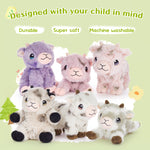 Little Lamb Stuffed Animals Bulk Sheep Plushies, 6.3 Inches