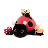 15.7 Inch Ladybug Plush Toy with Three Baby Ladybugs