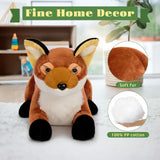 Giant 30-Inch Fox Plush – Ultra Soft & Cuddly Stuffed Animal