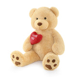 Ours en peluche géant, marron, 6 pieds