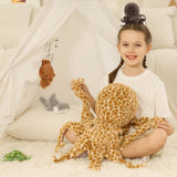 Octopus Stuffed Animal Set with Four Mini Ocean Plush Toys