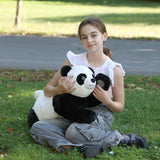 Panda Weighted Plush Toy Animal Throw Pillow 31.5 Inch