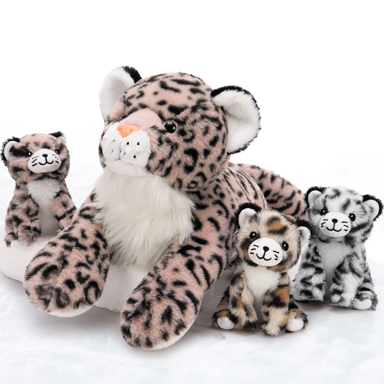 Leopard Stuffed Animal Set, 18 Inches