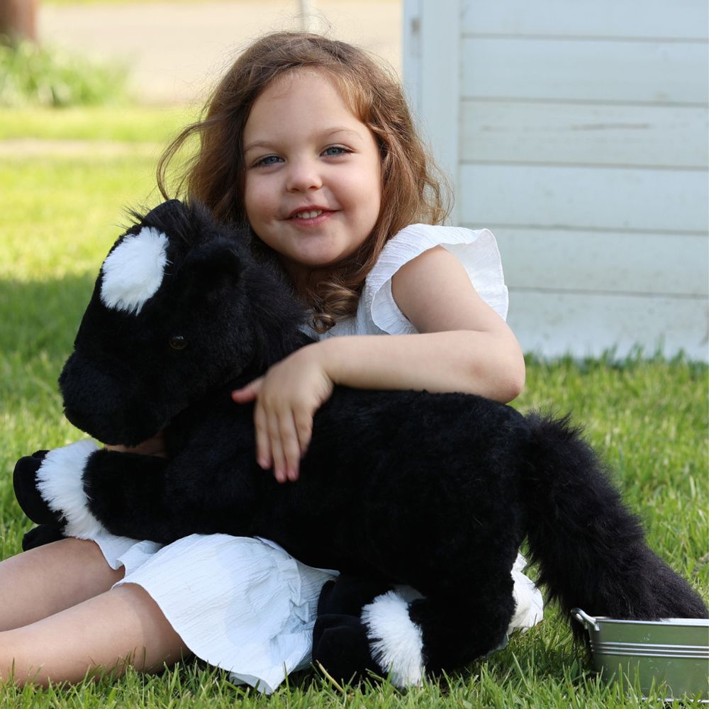 4 Pcs Bulk Lifelike Horse Stuffed Animals - Three Cute Pony Plush Toys - Pony Stuffed Animal Babies with Their Mom - Realistic Horse Stuffed Animals with Babies in the Belly - My Little Pony - Horse Plush Dolls for Children - Christmas Birthday Baby Shower Gift Ideas - Stuffed Animals Near Me