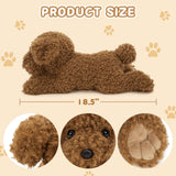 Teddy Dog Stuffed Animals with Three Puppies Inside the Belly - Cute Dog Family Plush Toy Assortment - Free Shipping Now