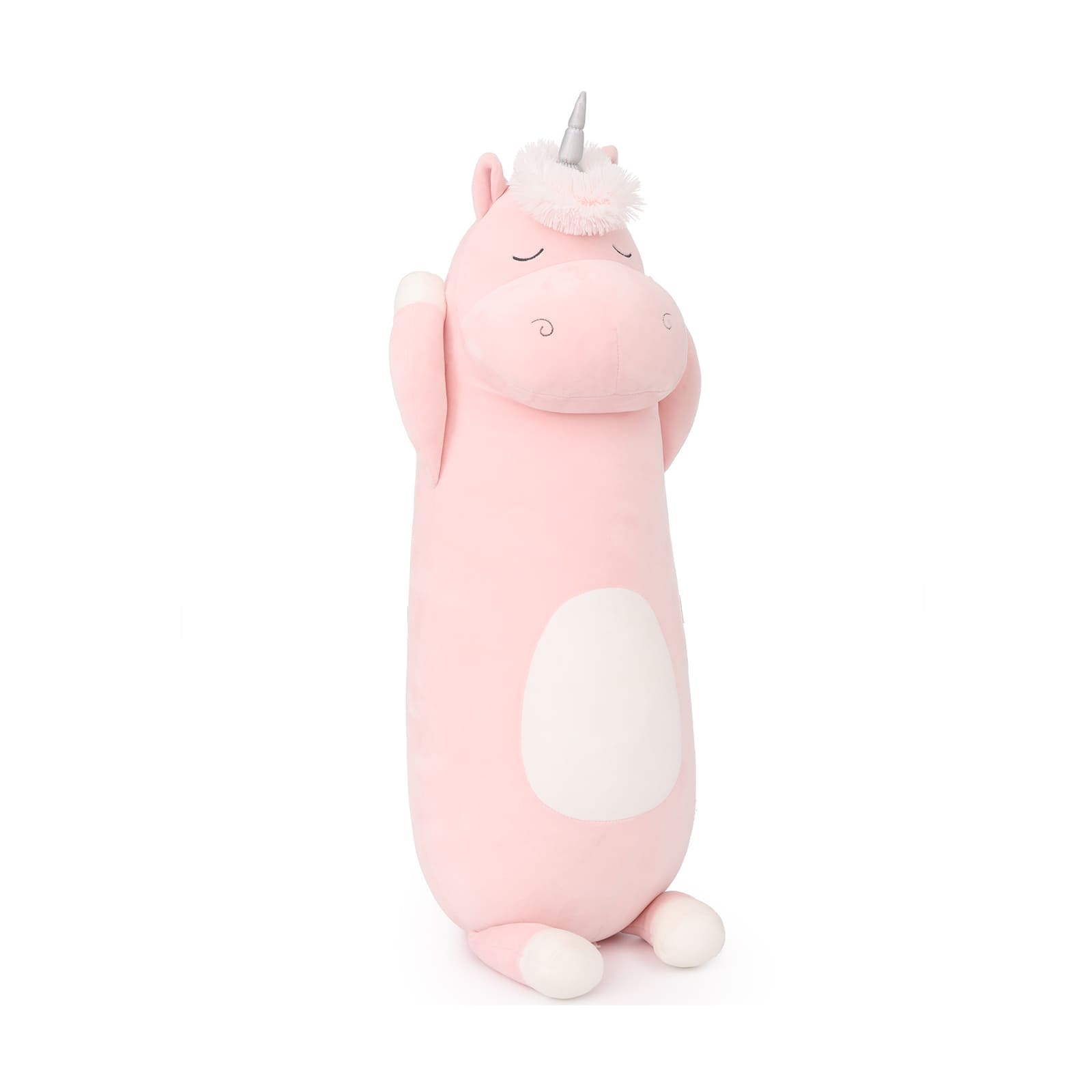 Giant Unicorn Body Pillow, Pink/Blue, 23.6/36.2 Inches