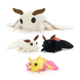 25 Inch Luna Moth Plush Toy Set with Three Baby Moths