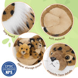 Lynx Plush Toys Jungle Stuffed Animals, 17.7 Inches