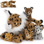 Lynx Plush Toys Jungle Stuffed Animals, 17.7 Inches
