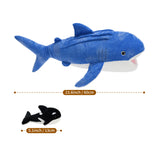 23.6 Inch Whale Shark Plush Toy with Five Mini Ocean Animals