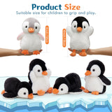 Mini Penguin Stuffed Animals - 8 Inches Penguin Stuffies - Kawaii Penguin Babies - DIY Keychains or Bag Charms - Sentimental Gifts Party Favors