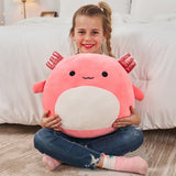 Axolotl Plush Toy, Pink, 16 Inches - MorisMos Stuffed Animals