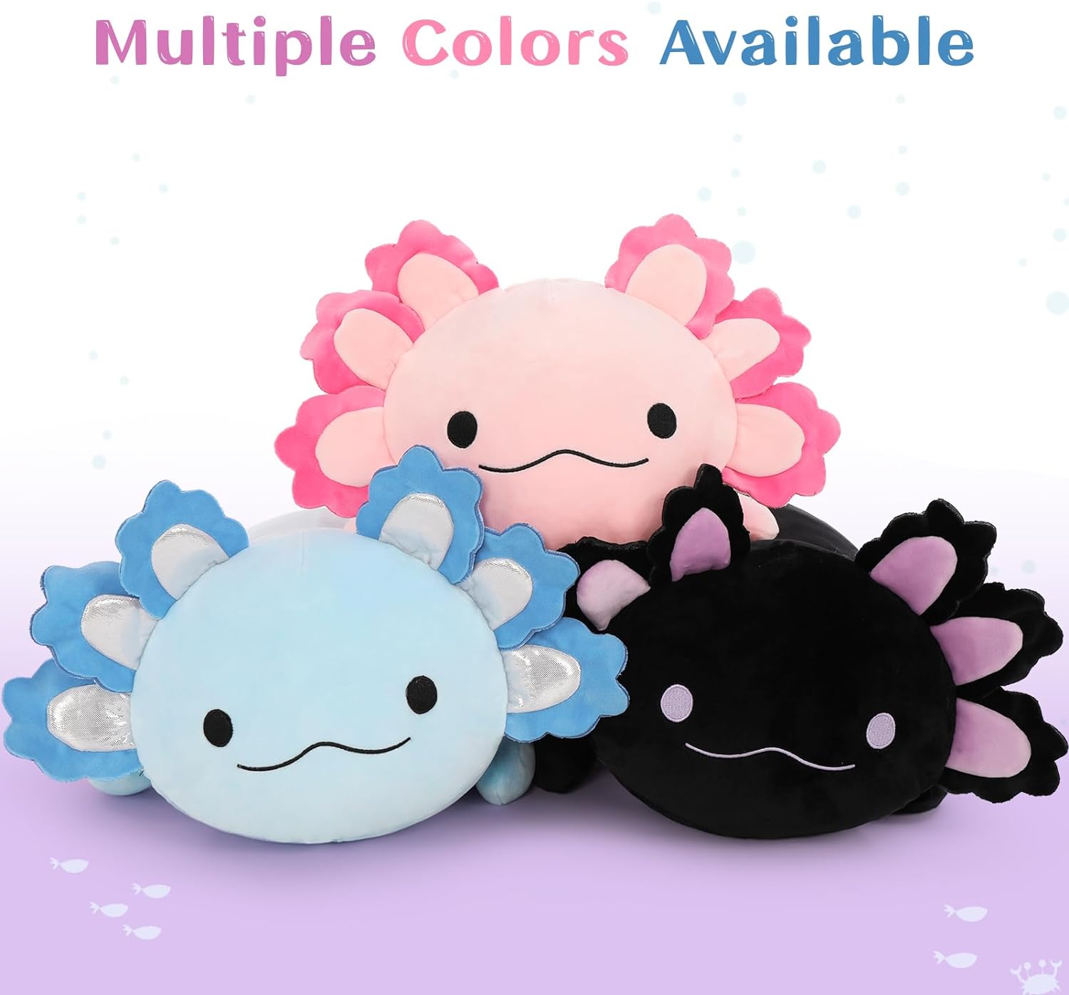 Axolotl Plush Toys Salamander Stuffed Animals, 23.5 Inches