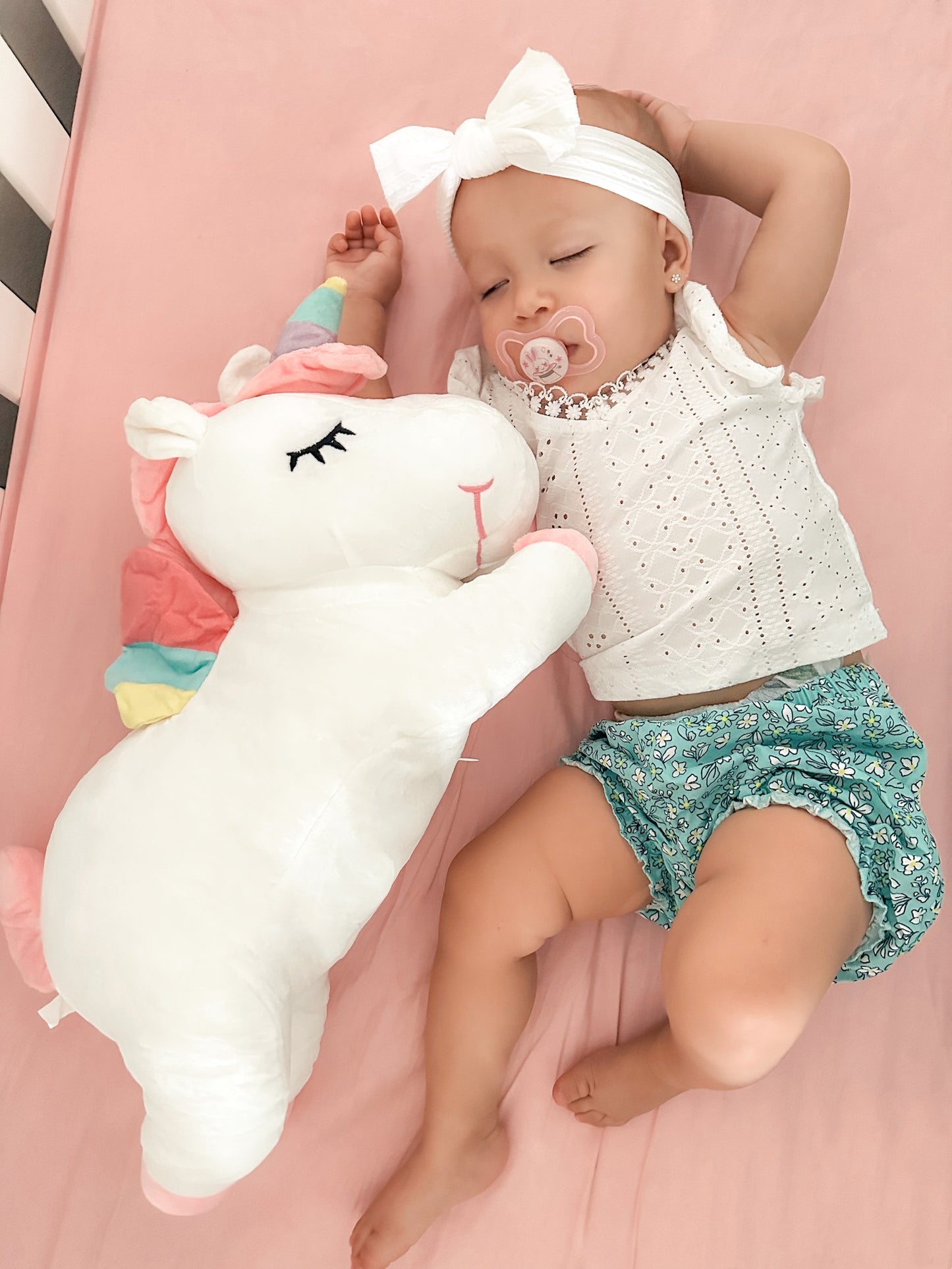 Unicorn Stuffed Toy, Pink/White, 19.6/31.5 Inches - MorisMos Plush Toys