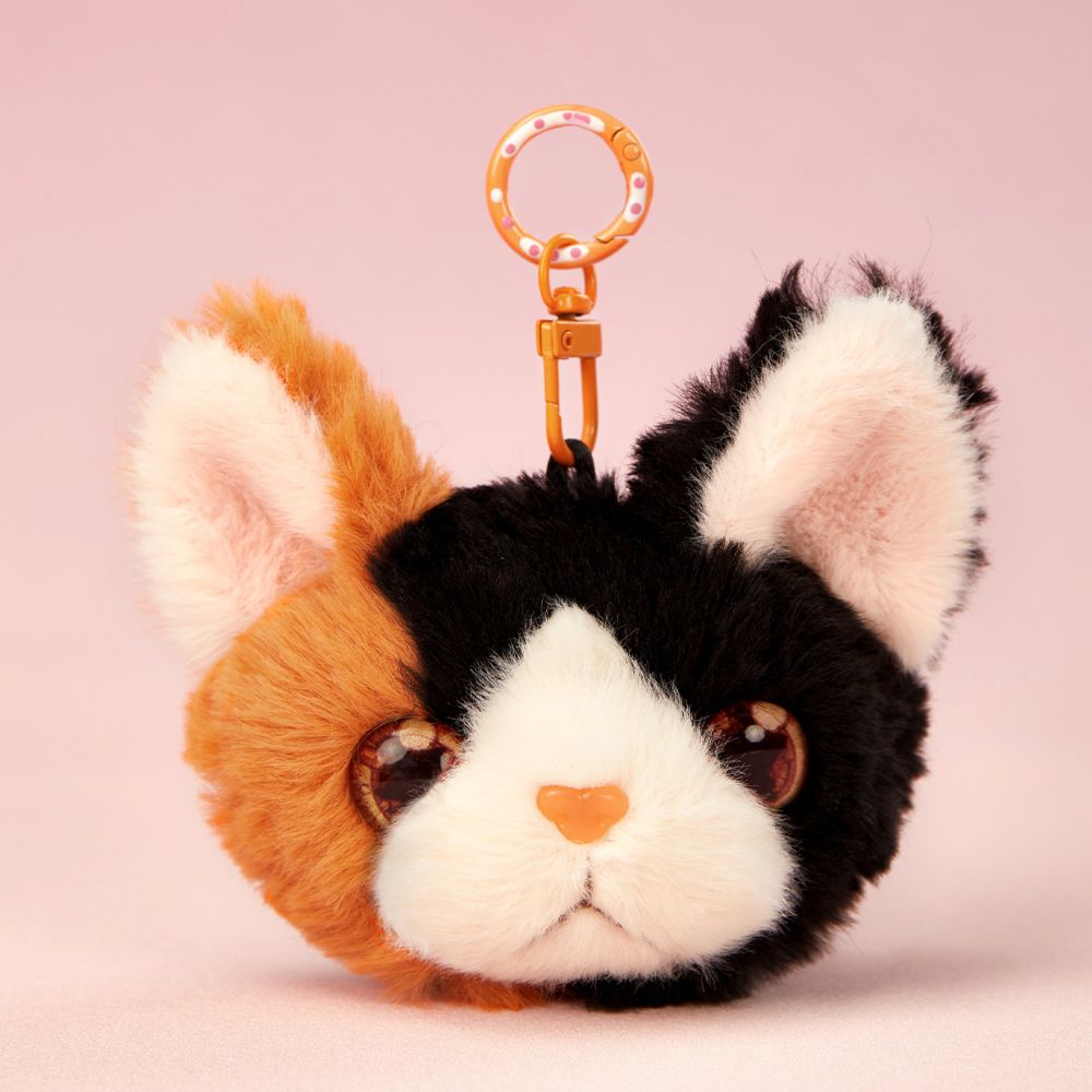 Kawaii Cat Plush Keychains - Student's Backpack Charms - Girls' Bag Furry Accessories - Party Favors for Children, Adults - Wedding Gift for Guests - Gift for Cat Lovers