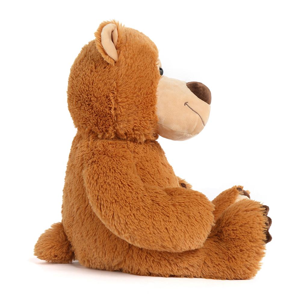 Cute Teddy Bear Stuffed Animal Toy, Brown, 18.9 Inches - MorisMos Plush Toys