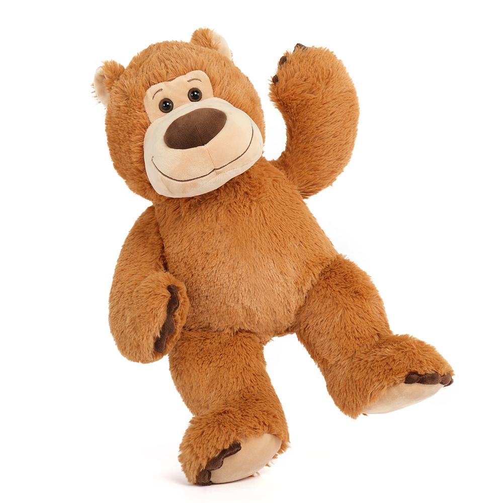 Cute Teddy Bear Stuffed Animal Toy, Brown, 18.9 Inches - MorisMos Plush Toys